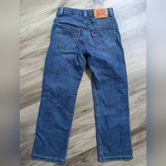 Boys Levi's 514 Performance Straight Jeans - Picture 2 of 7